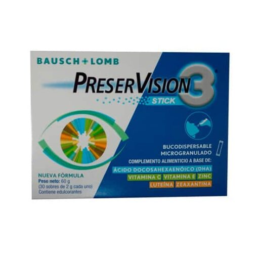 Comprar online Preservision 3 stick 30 sobres