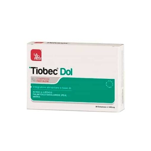 Comprar online Tiobec dol 20 comp