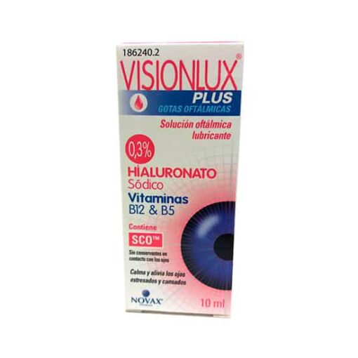 Comprar online Visionlux plus gotas oftalmicas 10 ml