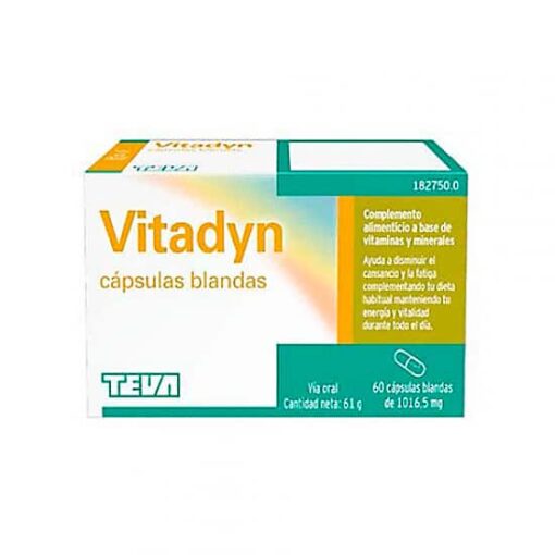 Comprar online Vitadyn 60 capsulas blandas
