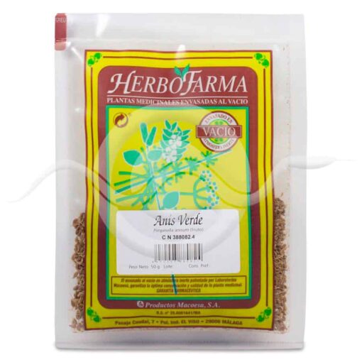 Comprar online Anis Verde Herbofarma Al Vacio 50g