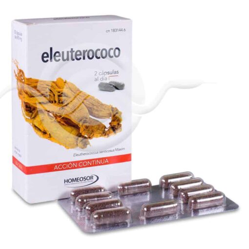 Comprar online Eleuterococo Acc Cont 30 Caps Homeosor