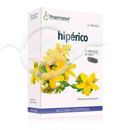 Comprar online Hiperico Acc Cont 30 Caps Homeosor