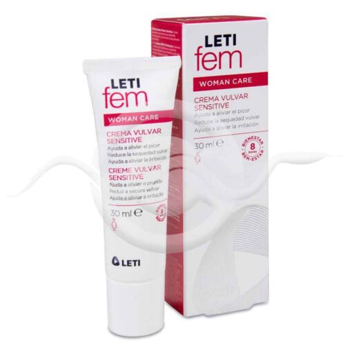 Comprar online Letifem Sensitive Crema Vulvar 30 Ml.