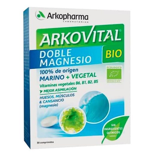 Arkovital doble magnesio bio 30 comp
