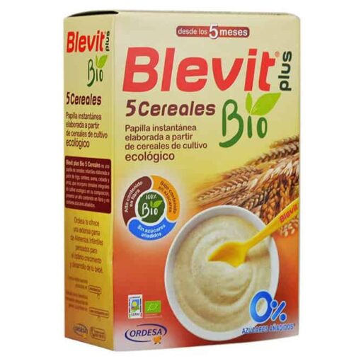 Blevit Plus 5 Cereales Bio 250 G