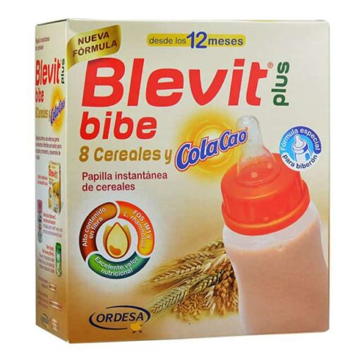 Blevit Plus Bibe 8 Cereales Colacao 600g