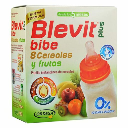 Blevit Plus Bibe 8 Cereales Y Fruta 600g