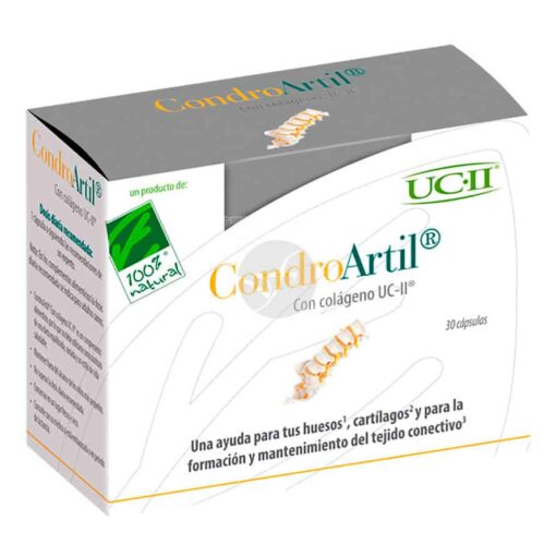 Condroartil c/colag 30caps  100% natural