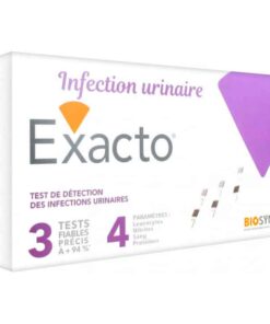 Exacto test infeccion urinaria 3 tiras