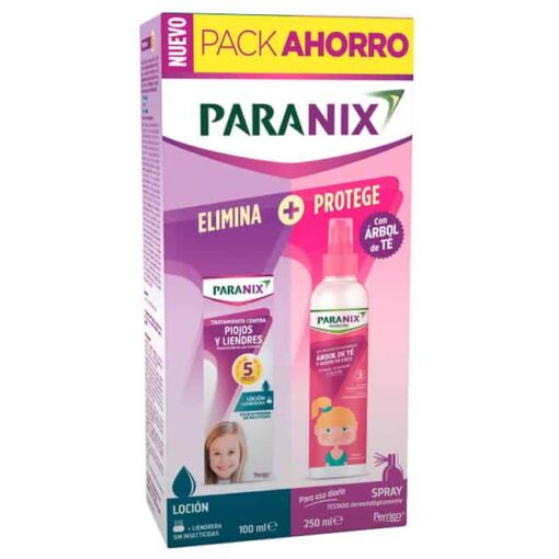 Paranix locion +arbol te niña pack