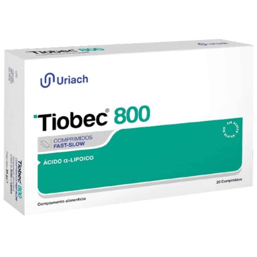 Tiobec 800 20 comprimidos