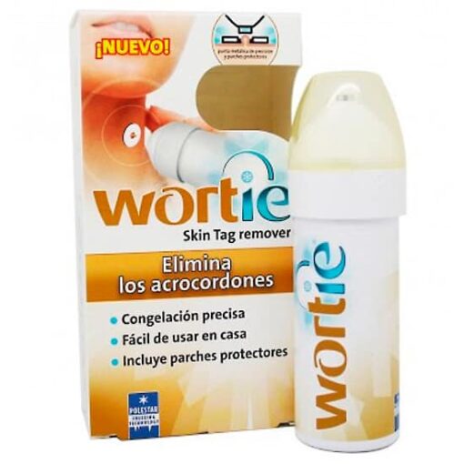 Wortieskin tag remover + parche protecto