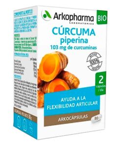 Curcuma bio 80 capsulas arkopharma