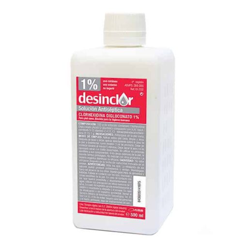 Desinclor Solucion Antiseptic Rosa 500ml