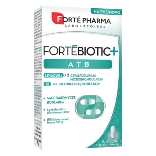 Fortebiotic+ Atb 10 Caps.