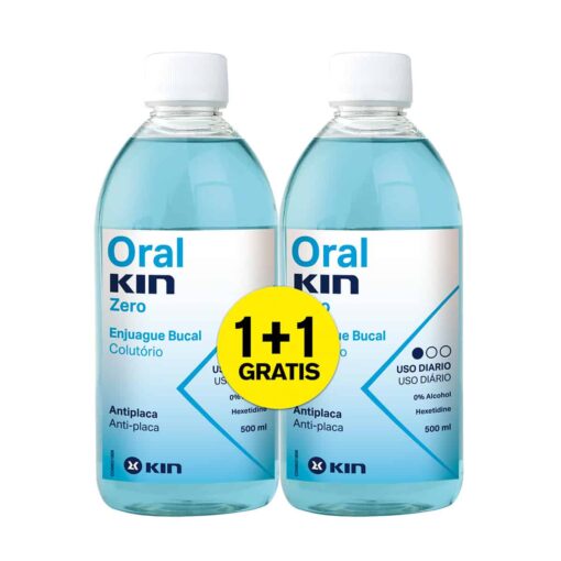Oralkin Zero Enjuague 500 Ml 2x1