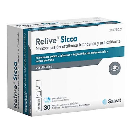 Relive Sicca 30 Ampollas