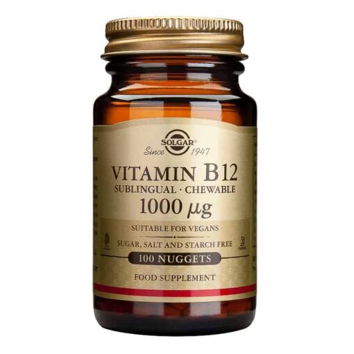 Vitamina B12 100compr 1000mcg     Solgar