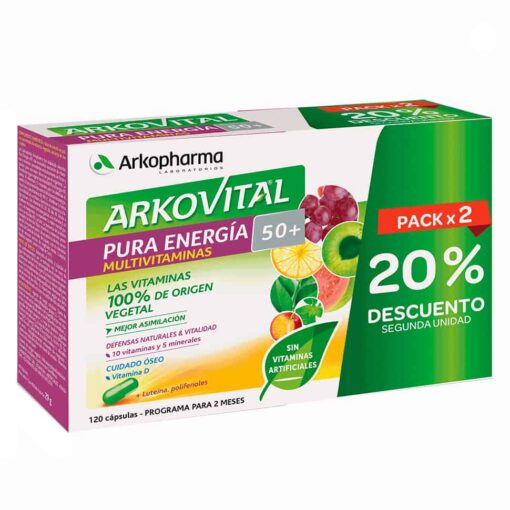 Arkovital Pura Energia Senior+50 2x60cap