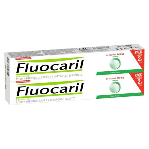 Fluocaril Bi-145 Menta 2x75 Ml. Duplo