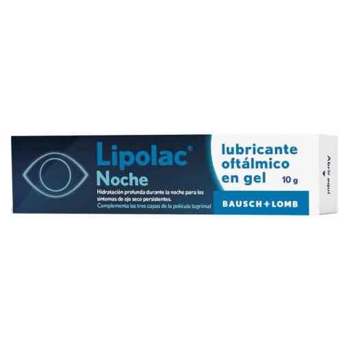 Lipolac Noche Gel Lubricante Ocular 10 G
