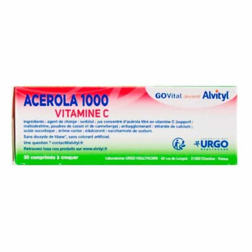 Urgo Acerola Vitamina C 30 Comp.