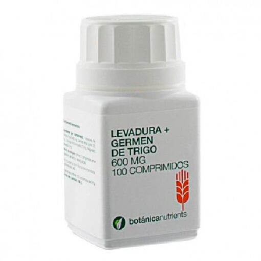 Levadura +germen trigo 100comp  botanica