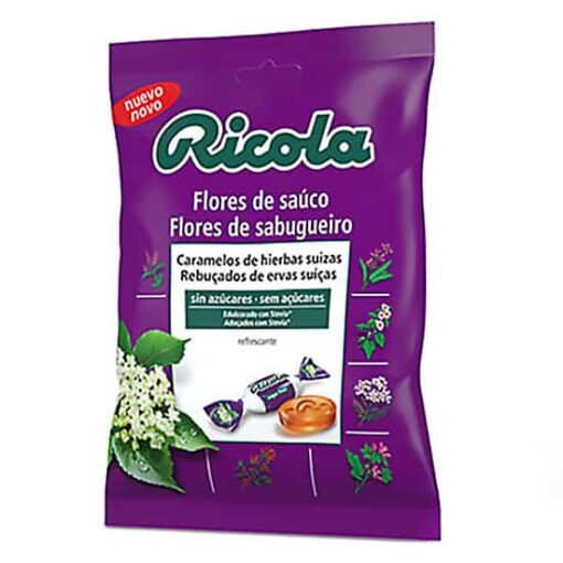 Comprar online Ricola Caramelos S/A Sauco Estevia 70g