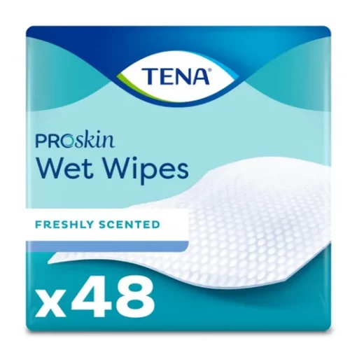 Tena Proskin Wet Wipes Plastic Free 48 Unidades