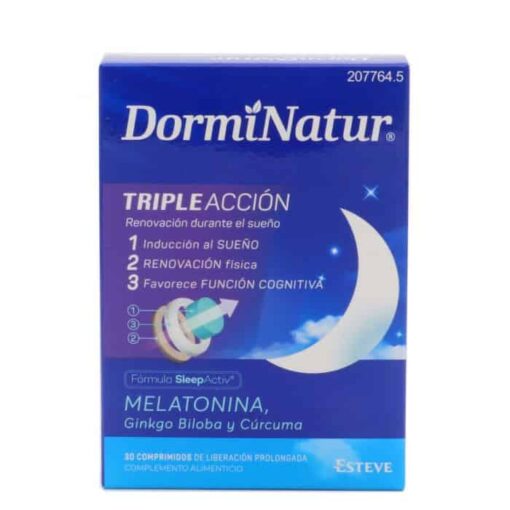 Dorminatur Triple Acción 30 Comprimidos